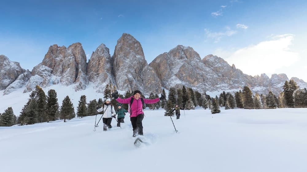Snowshoeing