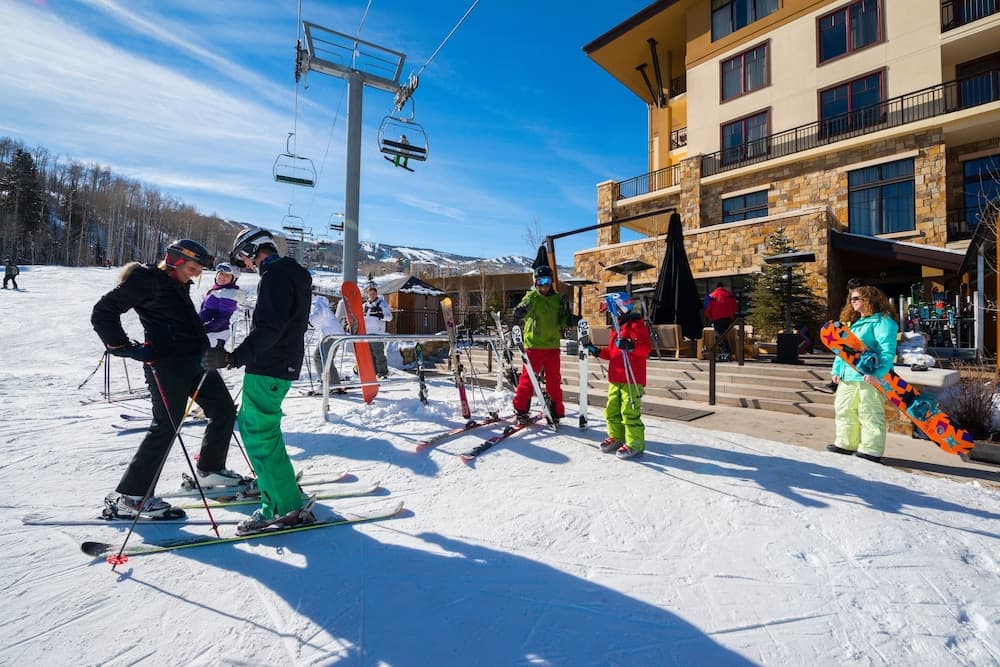 Skiing