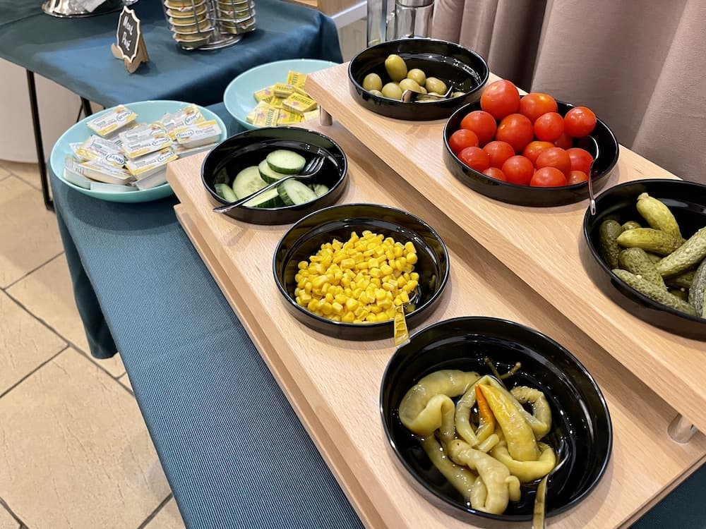 Breakfast buffet