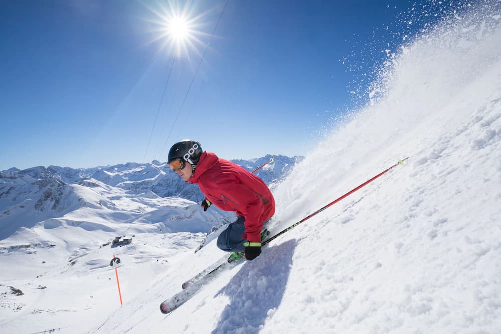 Skiing