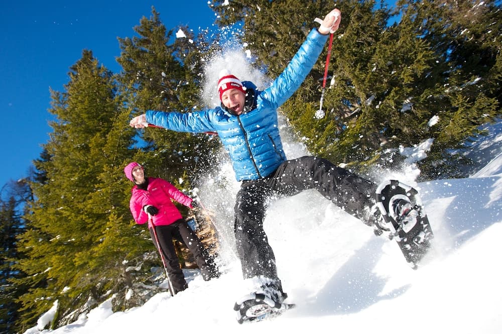 Snowshoeing