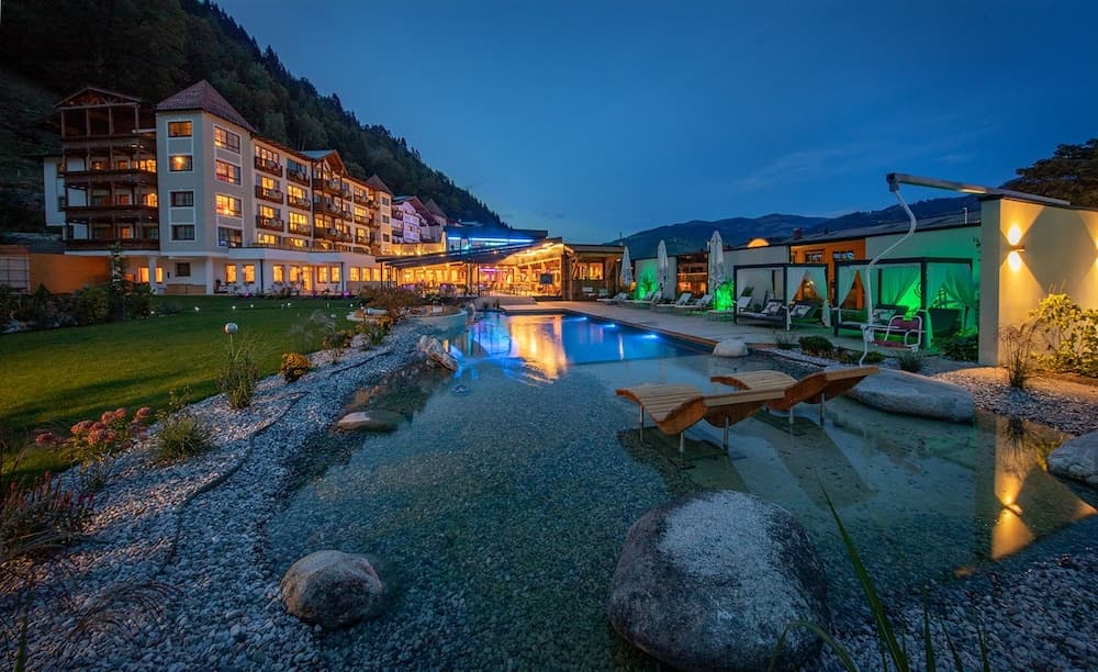Front of property - evening/night