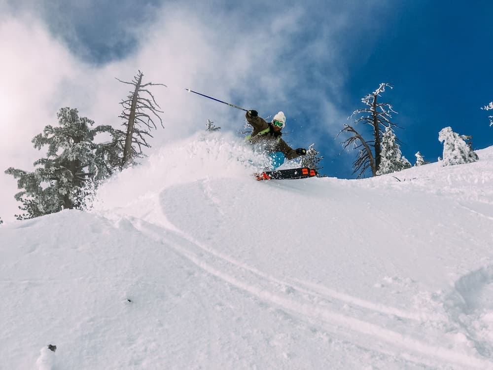 Skiing