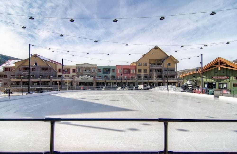 Ice skating