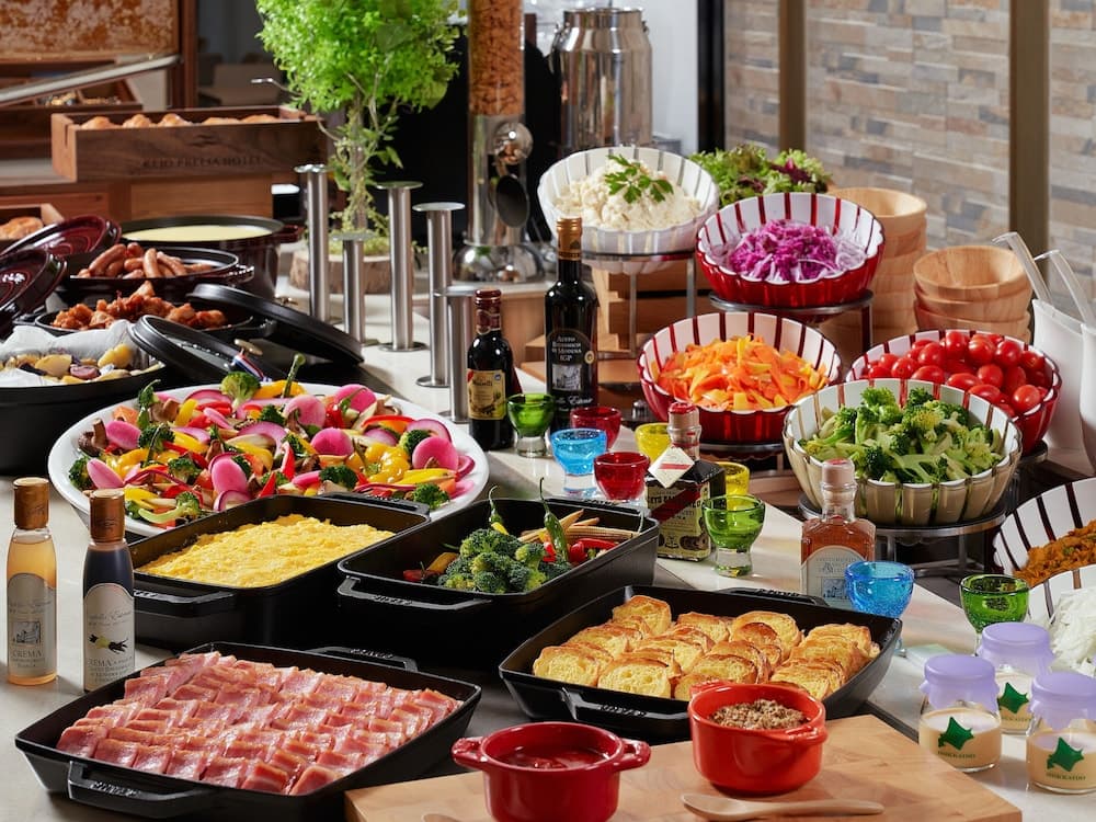 Breakfast buffet