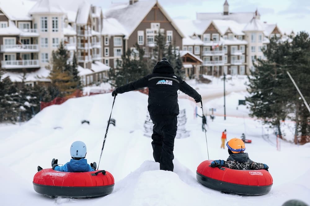 Snow tubing