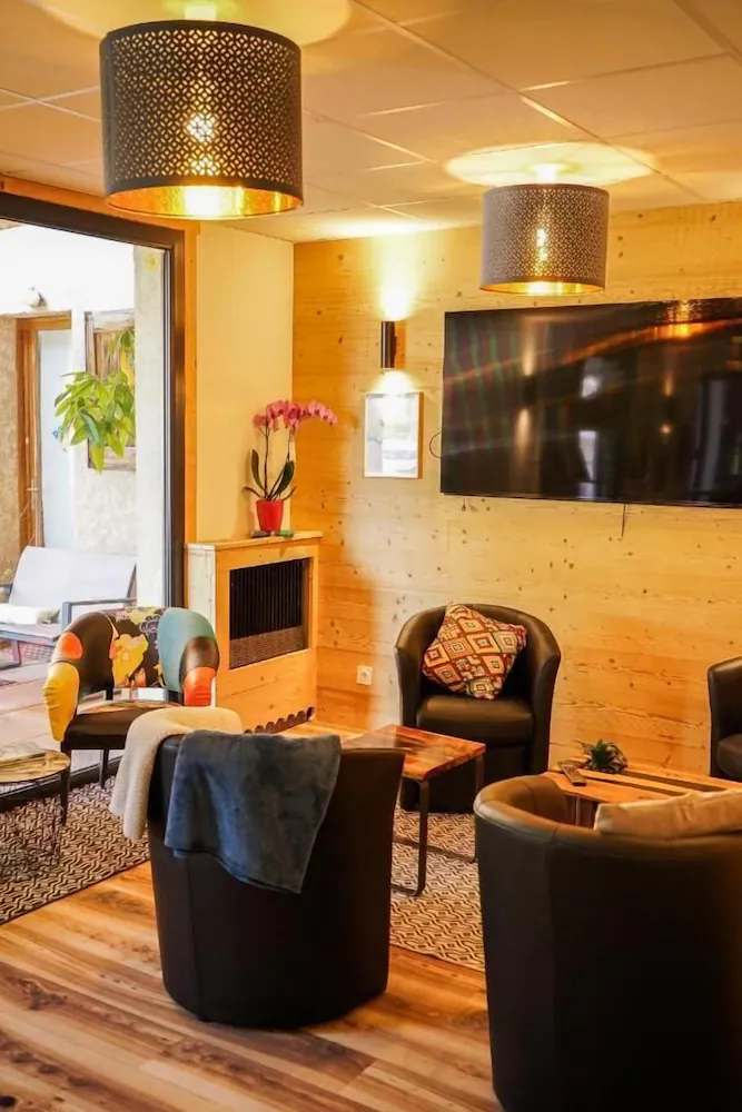 Lobby sitting area