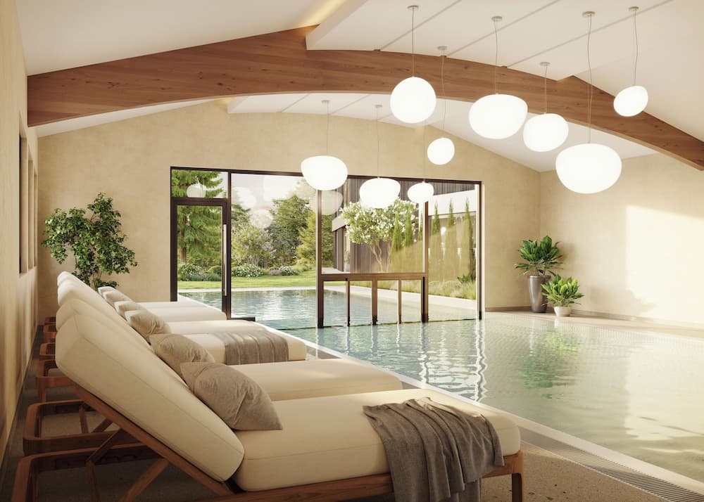 Rooftop pool