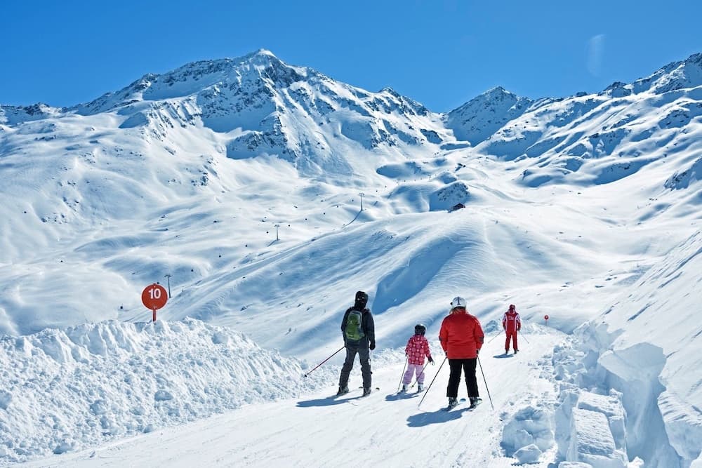 Skiing