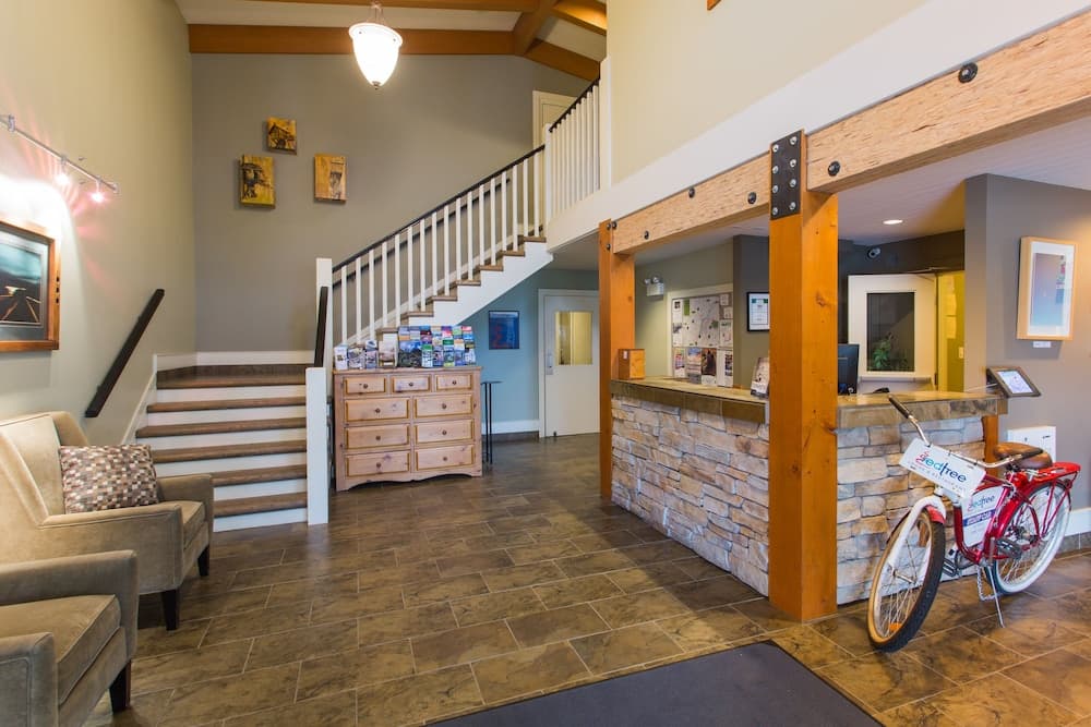 Interior entrance