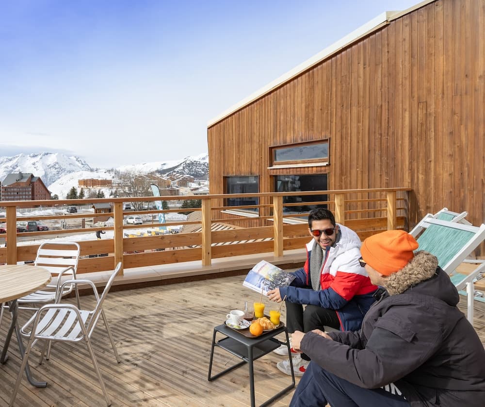 Rooftop terrace