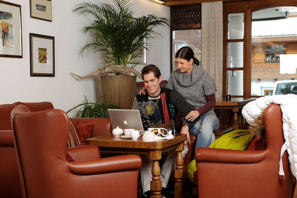 Lobby sitting area