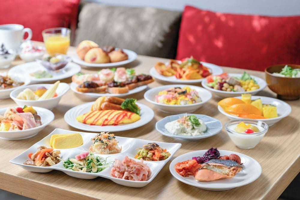 Breakfast buffet
