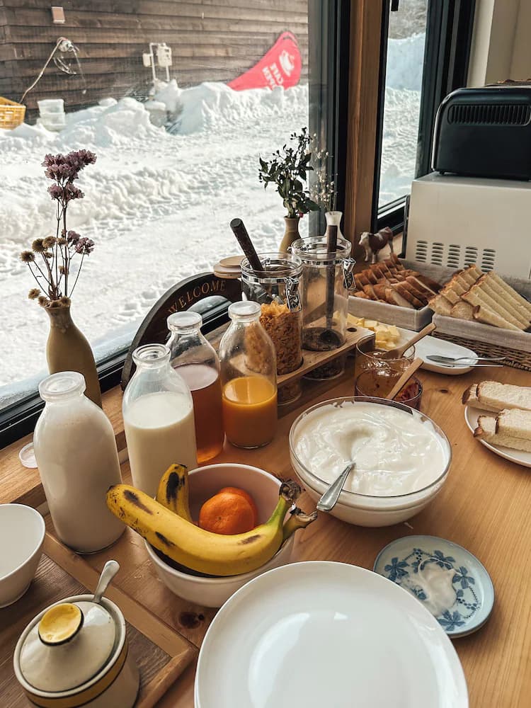Breakfast buffet