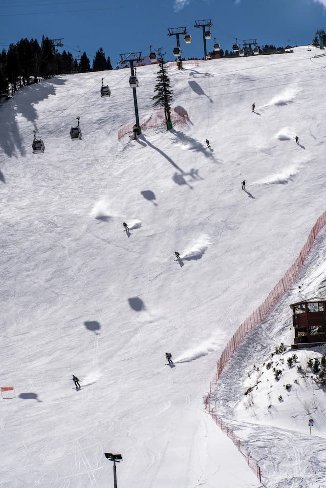 Skiing