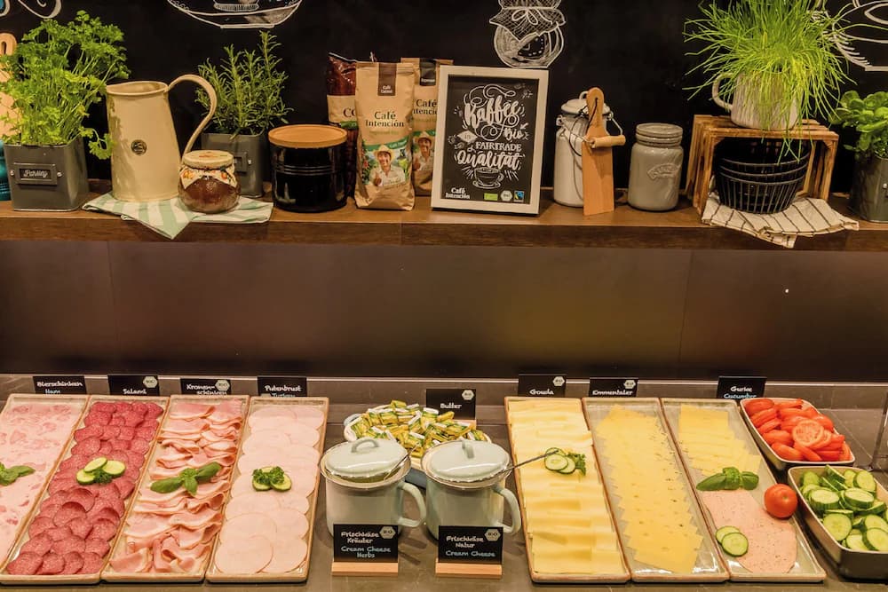 Breakfast buffet