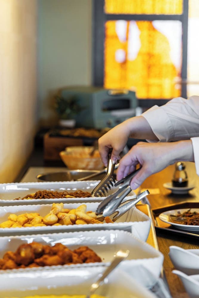 Breakfast buffet