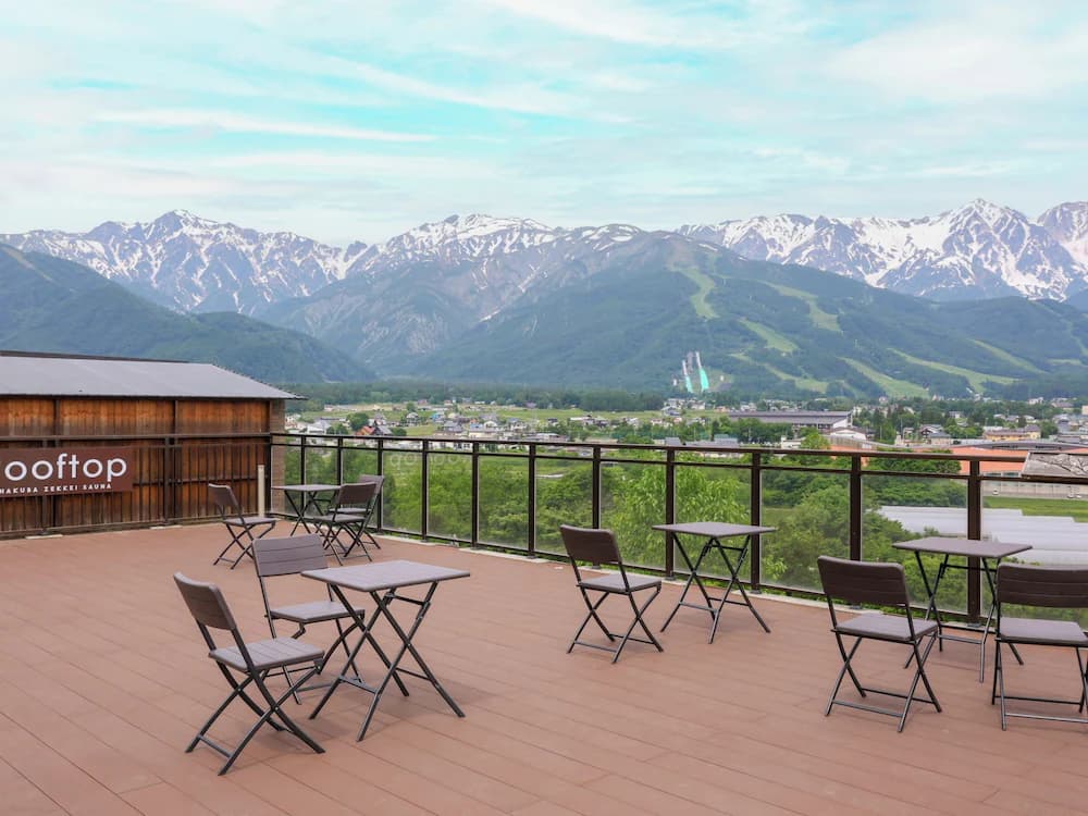 Rooftop terrace