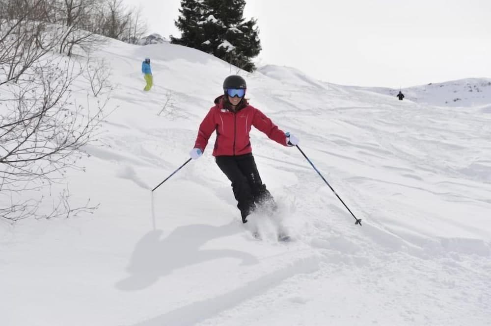 Skiing