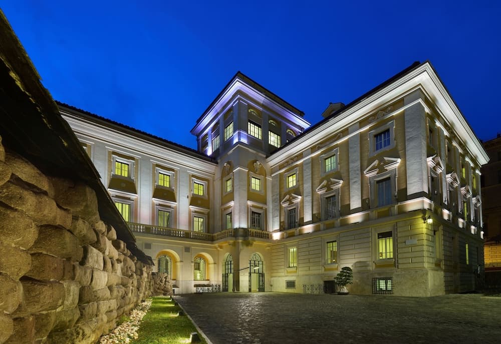 Front of property - evening/night