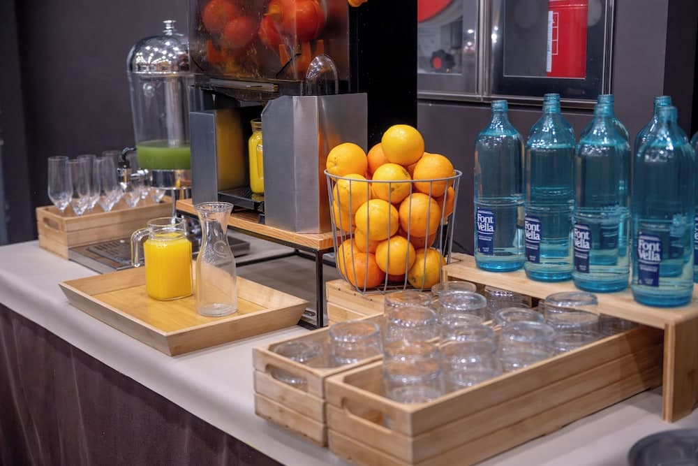 Breakfast buffet