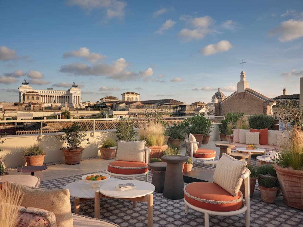 Rooftop terrace