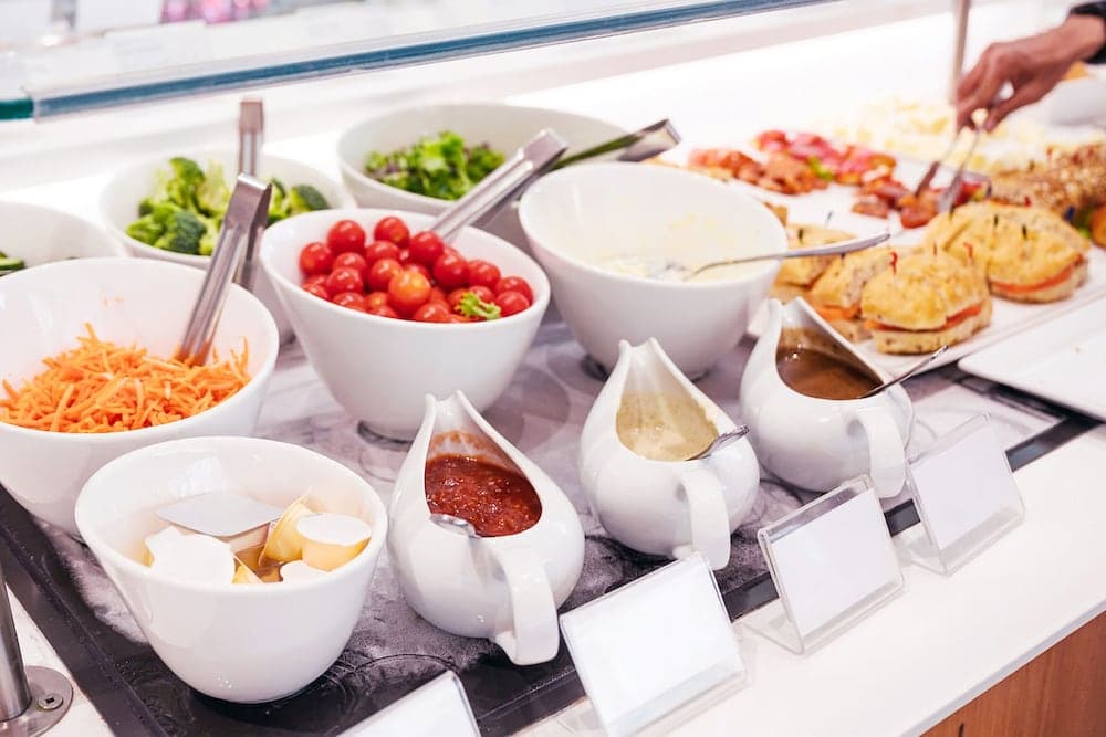 Breakfast buffet