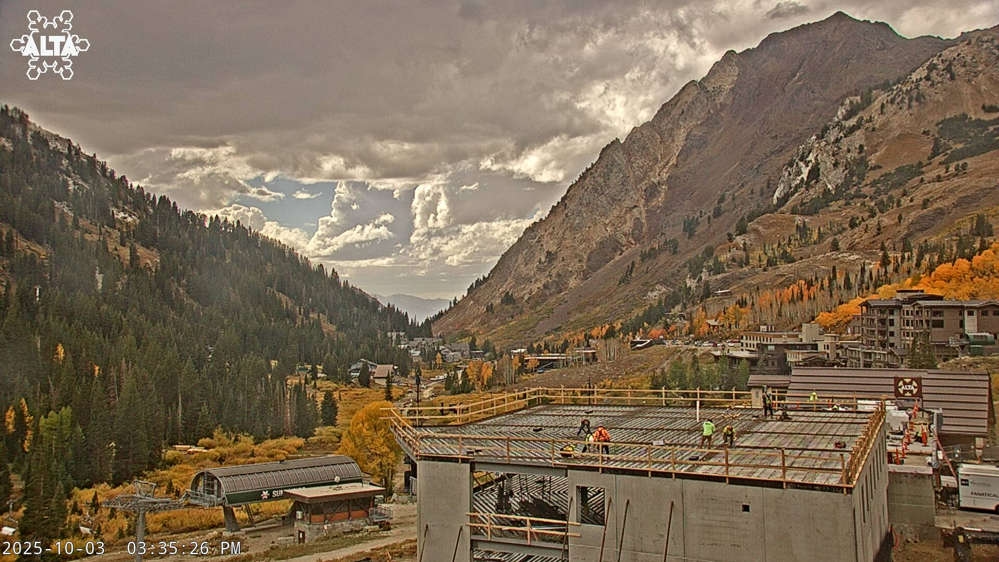 Alta Ski Area - Mount Superior Mountain webcam