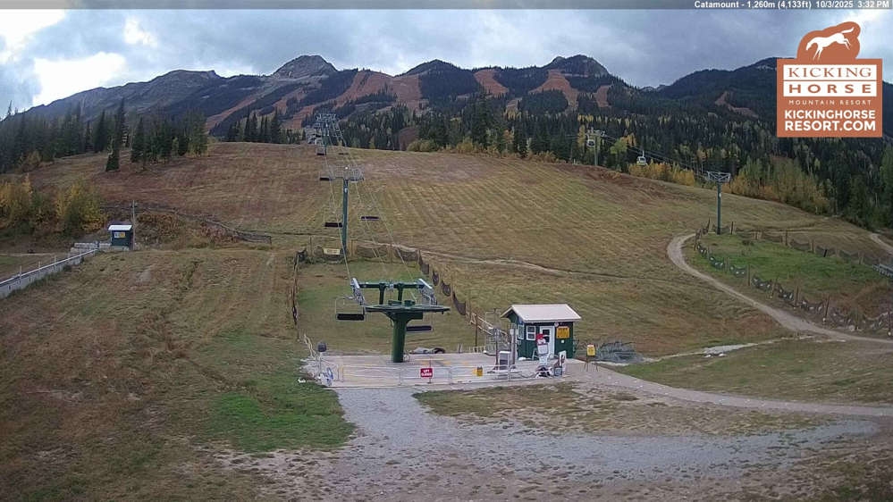Kicking Horse - Catamount Webcam