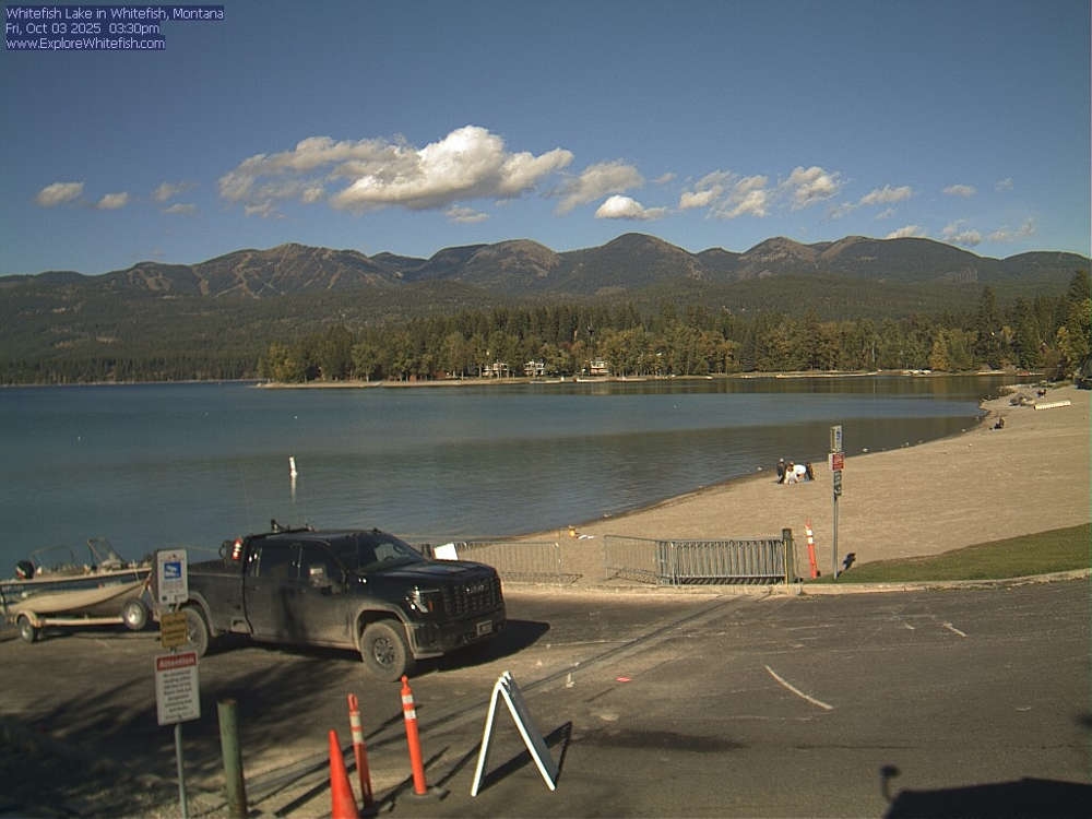 Whitefish - Whitefish Lake webcam
