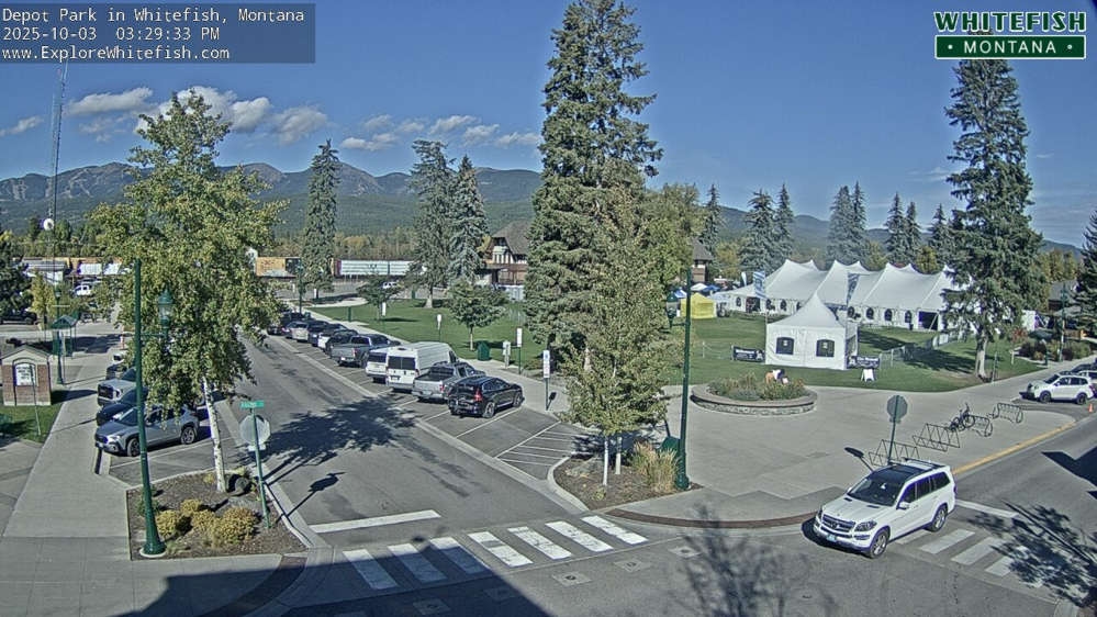 Whitefish - Whitefish Depot Park Webcam