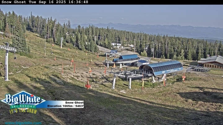 Big White Ski Resort Snow Ghost Cam