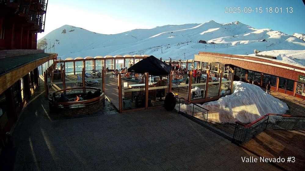 Valle Nevado - Vista Piscina
