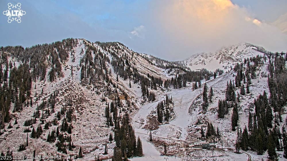 Alta Ski Area - High Rustler Mountain webcam