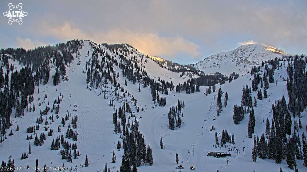 Alta Ski Area - High Rustler Mountain webcam