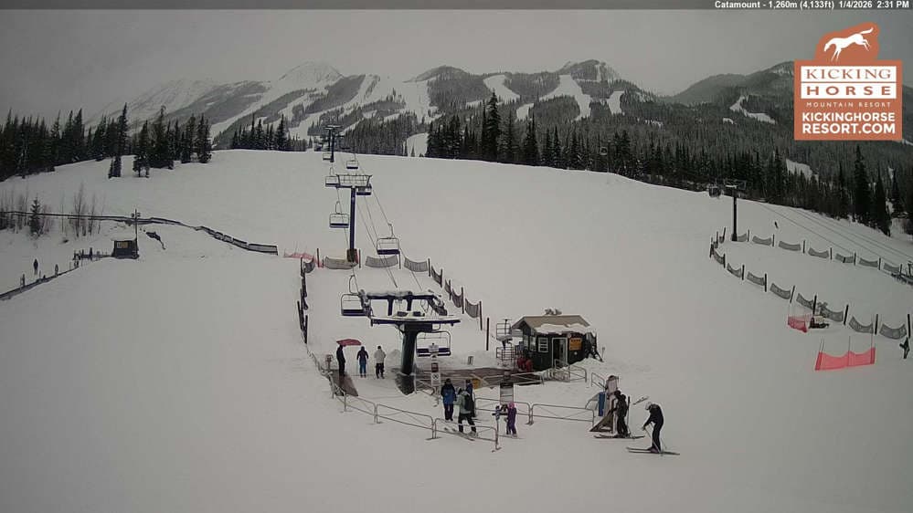 Kicking Horse - Catamount Webcam