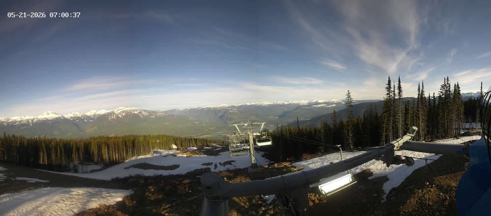 Revelstoke: Top of Stellar Chair Cam