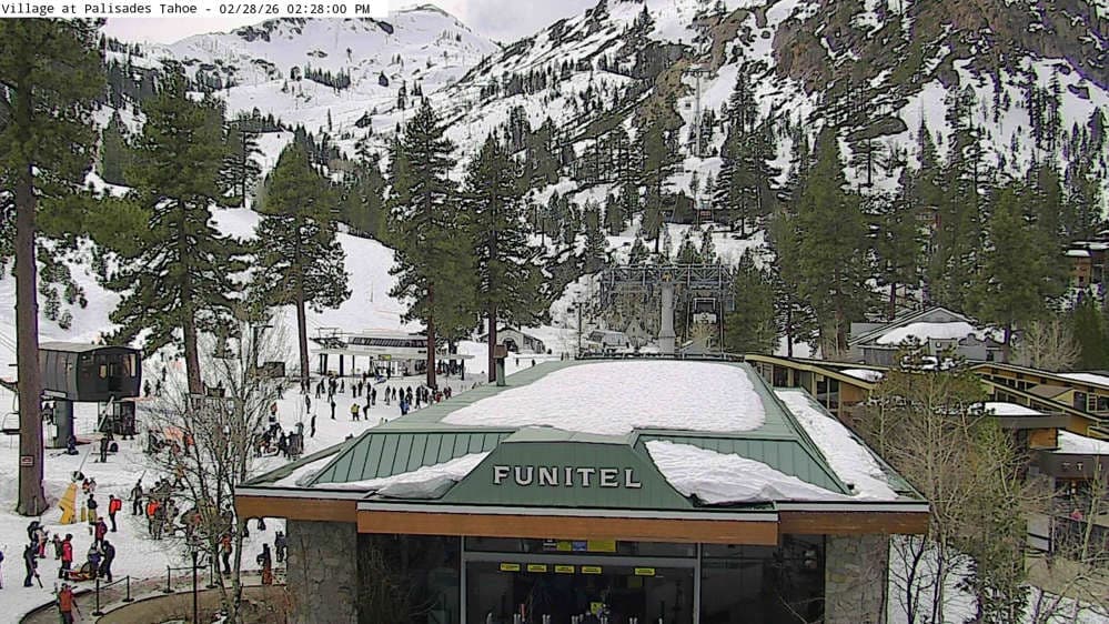 Palisades Tahoe - Olympic Valley Base 6200' Cam
