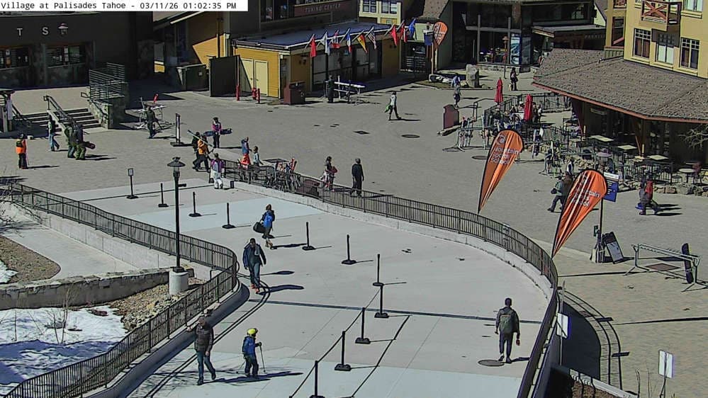 Palisades Tahoe - Olympic Valley Base 6200' Cam