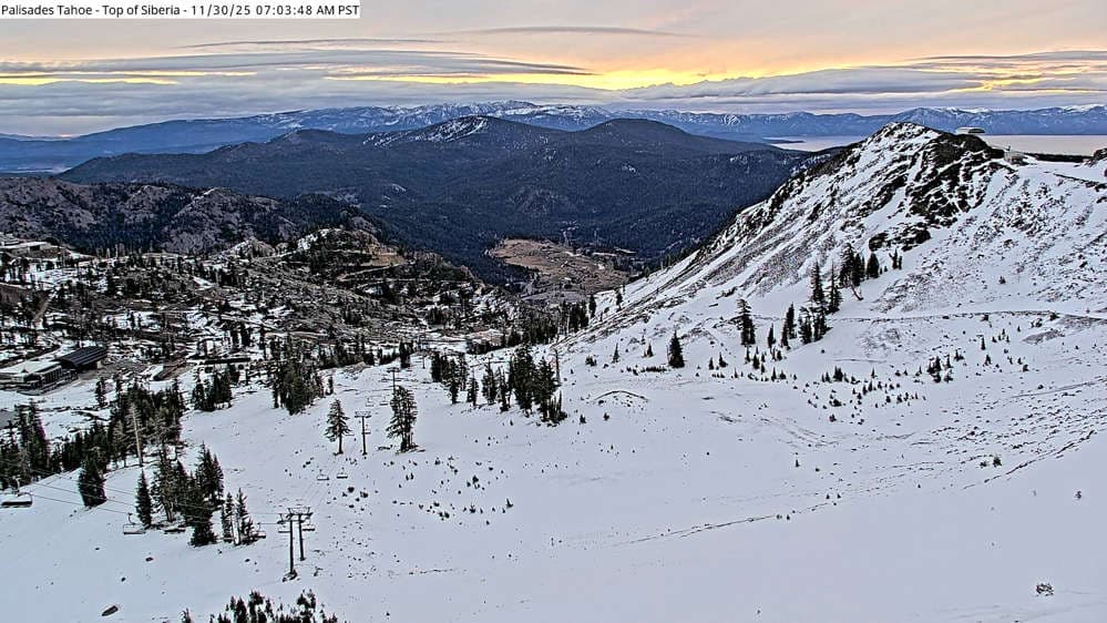 Palisades Tahoe - Siberia Cam