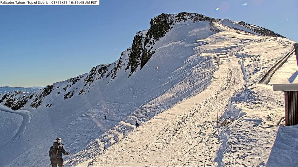 Palisades Tahoe - Siberia Cam