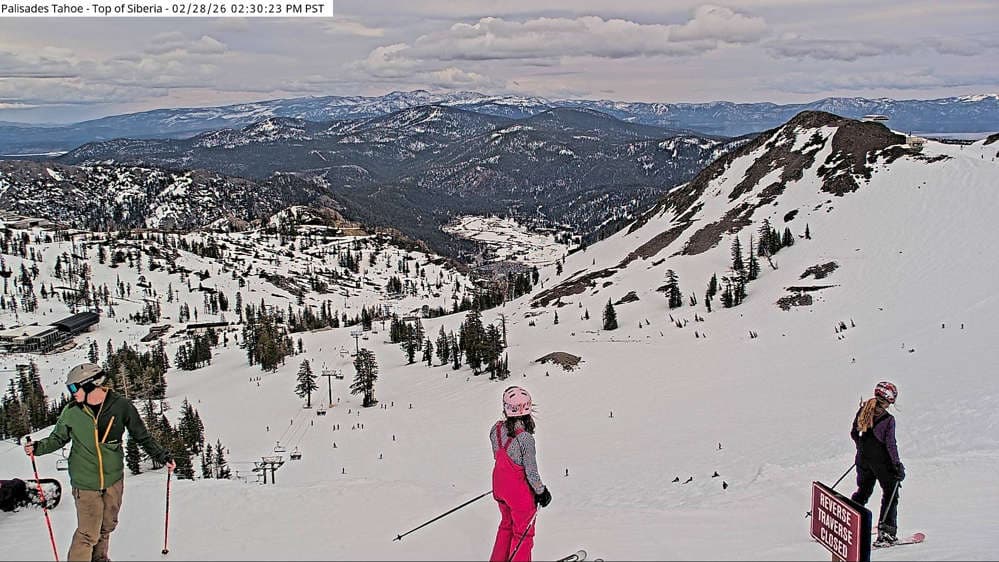 Palisades Tahoe - Siberia Cam