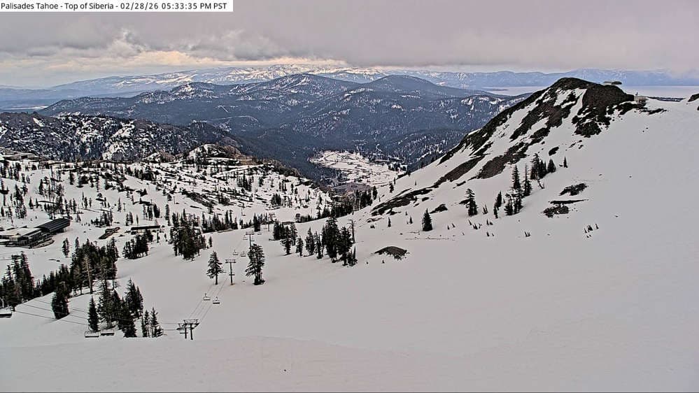 Palisades Tahoe - Siberia Cam