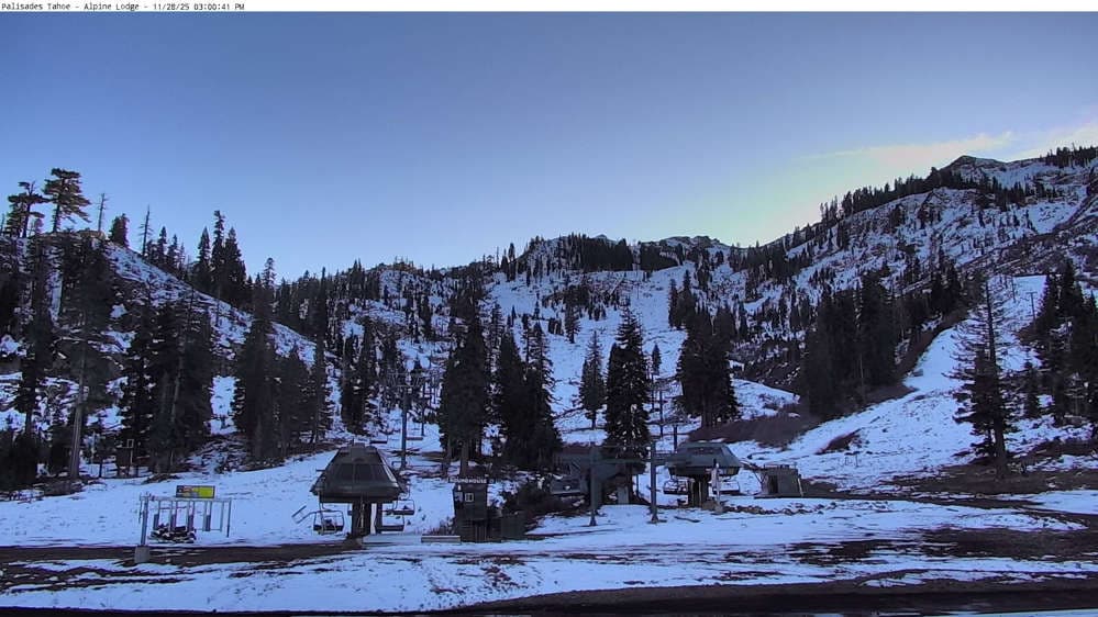Palisades Tahoe - Alpine Peak Cam