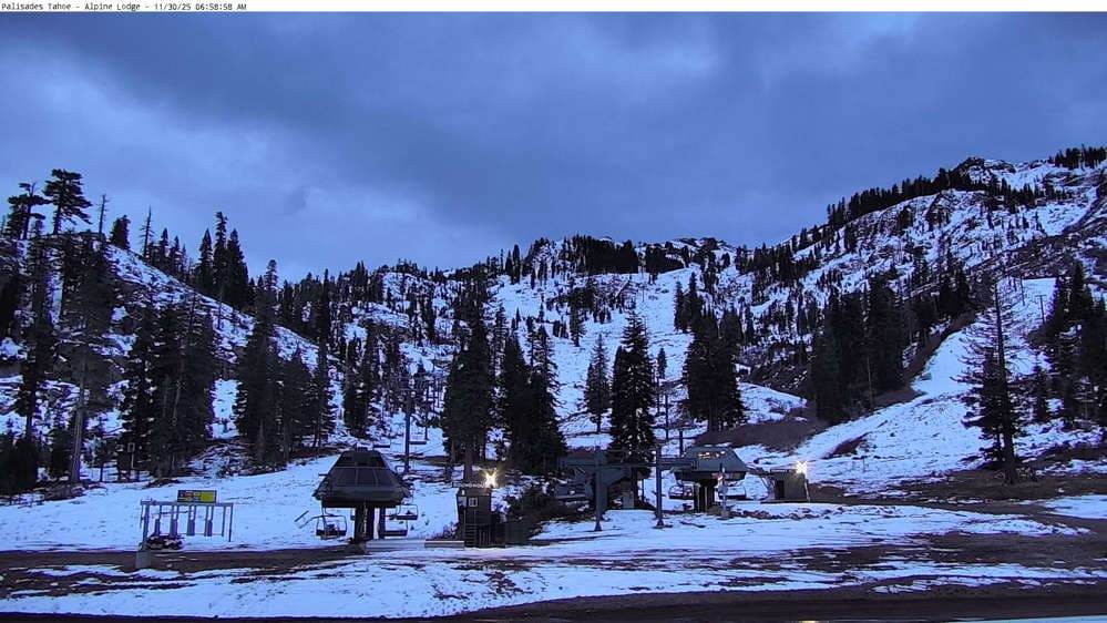 Palisades Tahoe - Alpine Peak Cam