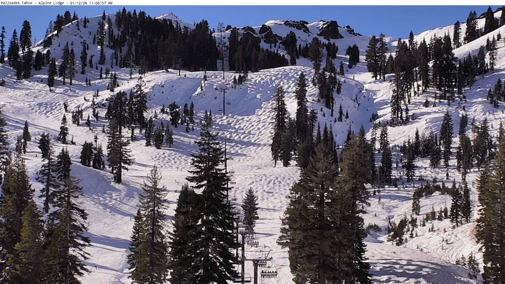 Palisades Tahoe - Alpine Peak Cam