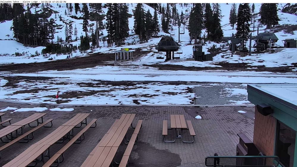 Palisades Tahoe - Alpine Peak Cam