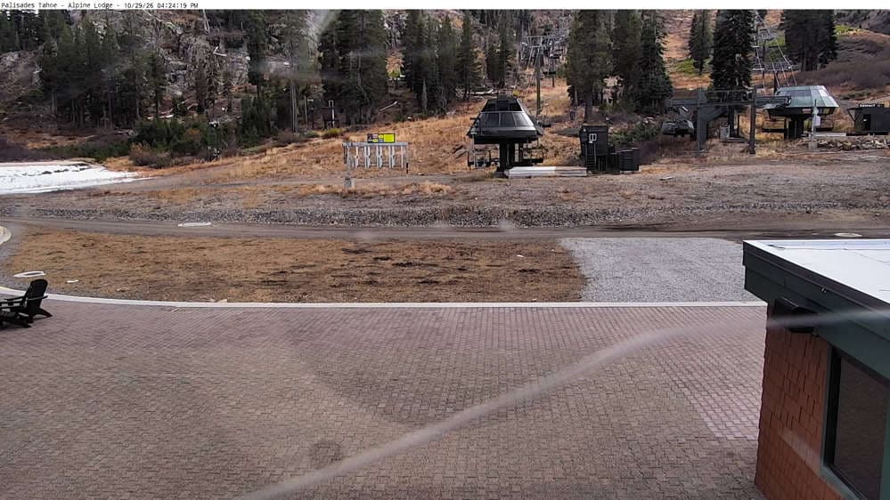 Palisades Tahoe - Alpine Peak Cam