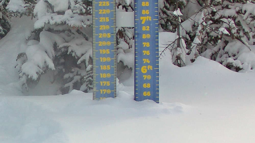 Mid Mountain Height of Snow Cam