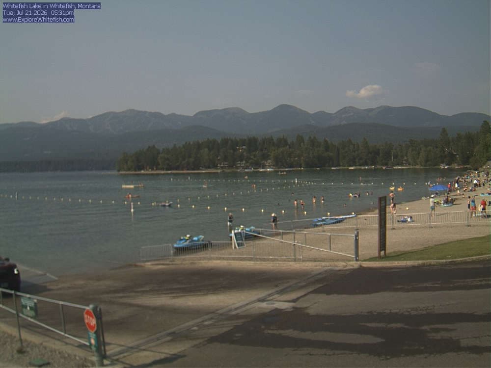 Whitefish - Whitefish Lake webcam